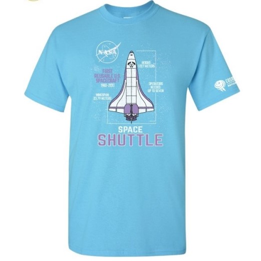 Tee NASA Shuttle Small